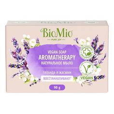 Мыло BioMio жасмин и эфирное масло лаванды твердое 90 г