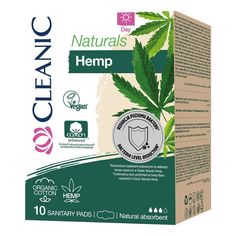 Прокладки гигиенические Cleanic Naturals Hemp Day 10 шт