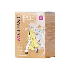 Прокладки гигиенические Cleanic Pure Cotton Day 10 шт