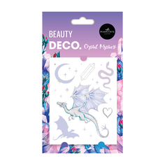 Переводное тату для тела Deco Crystal Mystery by Miami Tattoos Winter dragon