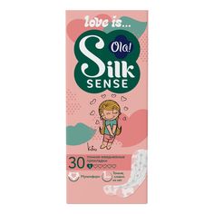 Прокладки женские ежедневные Ola! Silk Sense Teens Light 30 шт