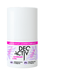 Дезодорант-антиперспирант Deo Activ Активный день женский 50 мл