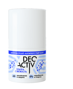 Дезодорант-антиперспирант Deo Activ Ультра свежесть женский 50 мл