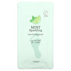 Маска-носочки для ног Skinfood Mint Spa отшелушивающая 40 г