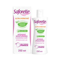 Saforelle Гель для интимной гигиены Интенсивное увлажнение 250 мл 1 шт S.P.M.D. Laboratoires Iprad Sante