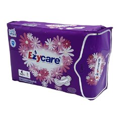 Изикэа Прокладки гигиенические ночные с крылышками №8 Ezycare