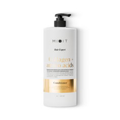 Кондиционер Mixit Collagen&Amino Acids усиление блеска и придание силы волосам, 1 л