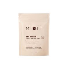 Скраб для тела Mixit Spa Rituals Coffee & Sugar Body Scrub кофейно-сахарный, 250 мл