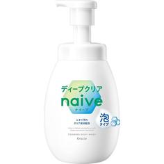 Жидкое мыло-пенка для тела Naive Глубокое Очищение с дезодорирующим эффектом 600 Kracie