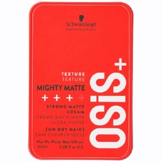 Матирующий крем Schwarzkop OSIS+ Mighty Matte, экстрасильной фиксации, 100 г Schwarzkopf