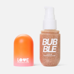 Флюид тональный Love Generation Bubble №02 бежевый, 40 мл