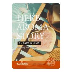 Маска для лица L.Sanic Herb Aroma Story красный апельсин 25 мл L’Sanic