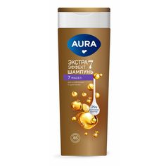 Шампунь Aura 7 масел для ослабленных и сухих волос 380 мл