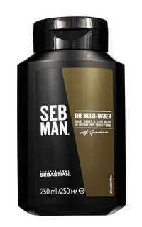 Шампунь 3в1 Sebastian Professional SebMan The Multi-tasker для тела, волос, бороды, 250 мл