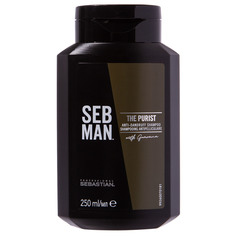 Очищающий шампунь для волос Sebastian Professional SebMan The Purist 250 мл