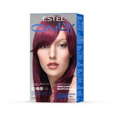 Стойкая краска-гель для волос ESTEL ONLY 5/65 Светлый шатен фиолетово-красный