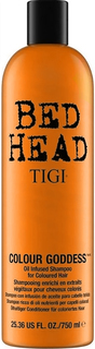 Шампунь TIGI для окрашенных волос, Colour Goddess Oil Infused Shampoo - 750 мл