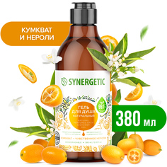 Гель для душа SYNERGETIC Кумкват и чувственное нероли натуральный 380 мл