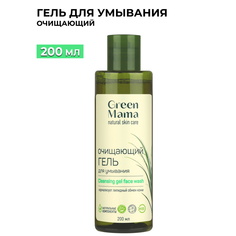 Очищающий гель для умывания,Green Mama, «Мята и лимон», 200 мл