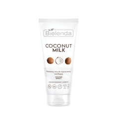 Мусс для очищения лица BIELENDA Coconut Milk увлажняющий с экстрактом кокоса 135 г