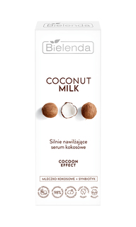 Увлажняющая сыворотка Bielenda COCONUT MILK с экстрактом кокоса 30мл