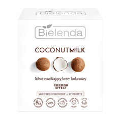 Крем BIELENDA Coconut Milk увлажняющий с экстрактом кокоса 50мл