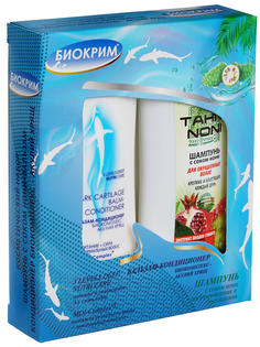Подарочный набор для женщин Биокрим Шампунь с соком нони + Бальзам кондиционер