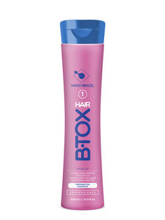 Шампунь Nano Brazil Hair Btox Preparation Shampoo 500 мл