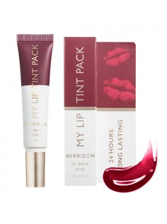 Тинт для губ, Berrisom, My Lip Tint Pack 04 Brick Rose, 3 шт.