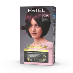 Крем-гель краска для волос Estel Signature 5/65 спелая вишня