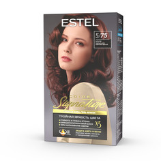Крем-гель краска для волос Estel Signature 5/75 брауни