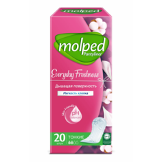 Ежедневные прокладки Molped Daily Care, 20 шт