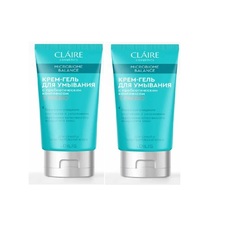 Гель для умывания Claire Cosmetics Microbiome Balance, для сухой кожи, 150мл х 2шт