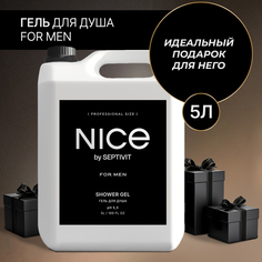 Гель для душа NICE by Septivit FOR MEN 5л