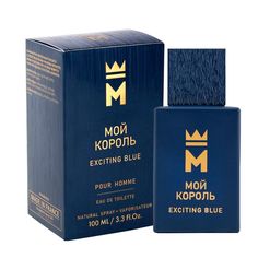 Туалетная вода мужская Delta parfum Мой Король Exciting Blue 100 мл Дельта Парфюм
