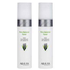 Тоник Aravia Professional балансирующий для сужения пор Pore-Balance Toner 250 мл 2 шт