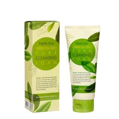 Пенка для умывания FarmStay Green Tea Seed Pure Cleansing Foam