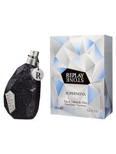 Туалетная вода Мужская Replay Stone Supernova For Him 50мл