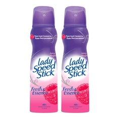 Комплект Дезодорант-спрей Lady Speed Stick FRESH ESSENCE Малина 150 мл х 2 шт