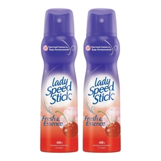 Комплект Дезодорант-спрей Lady Speed Stick FRESH ESSENCE Цветок вишни 150 мл х 2 шт