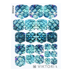 Плёнка для дизайна ногтей VIKTORIA №008