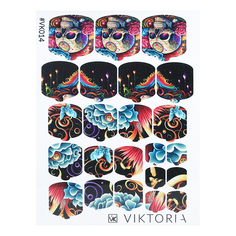 Плёнка для дизайна ногтей VIKTORIA №014
