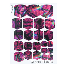 Плёнка для дизайна ногтей VIKTORIA №016