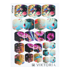 Плёнка для дизайна ногтей VIKTORIA №024