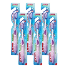 Комплект Зубная щетка DR.CLEAN Massager Средняя х 6 шт. Chirton
