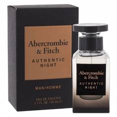 Туалетная вода Мужская Abercrombie & Fitch Authentic Night Man 50мл