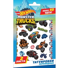 Наклейки-татуировки ND Play Hot Wheels 2 листа