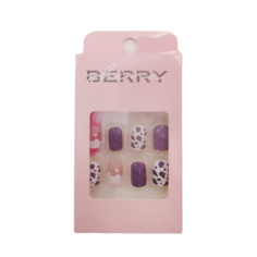 Накладные ногти с клейкой основой и пилочкой Shineberry RM3516156 24 шт
