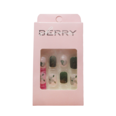 Накладные ногти с клейкой основой и пилочкой Shineberry RM3516226 24 шт