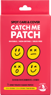 Патчи для лица против акне Catch Me Patch One Touch Spot Box 60 шт